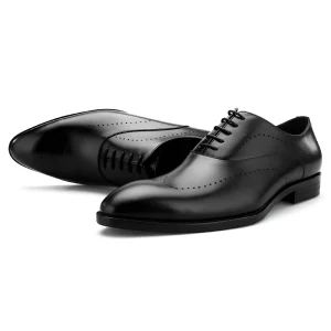 2024 High Quality Handmade Full-Grain Genuine Leather Oxford Dress Shoes for Men Business Daily Casual Life Shoes