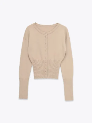 2025 Autumn New Women's Clothing European and American Style Fashion Retro Slimming Short Sleeve Knitted Sweater