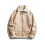 Fashion Double Side Motorcycle Jacket Suede Velvet Men's Leather Jacket Trend New Arrived Winter Autumn Men's Leather Jacket