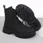 Long Men's British Style Black High-top 2025 New Locomotive Autumn Platform Leather Chelsea Sneakers Boots