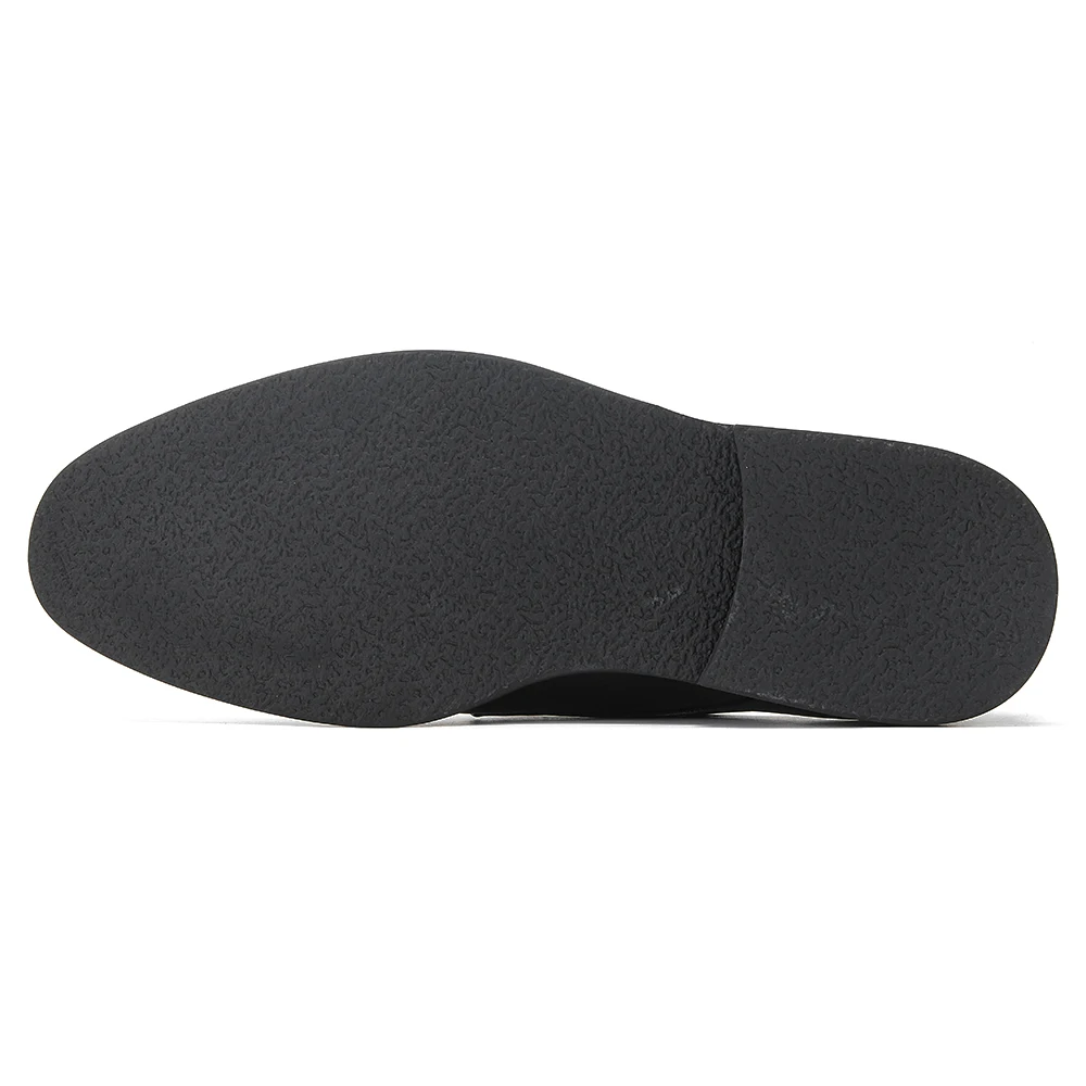 Handmade Men's Top Layer Cowhide Oxford Shoes Breathable Genuine Leather Derby Dresses Shoes for Business Wedding - Image 5