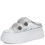 Top Quality Shoes Half Slippers Summer Thick-soled Toe-cap Sandals Fashionable Slippers for Women Outside Wear Slip on Sneakers