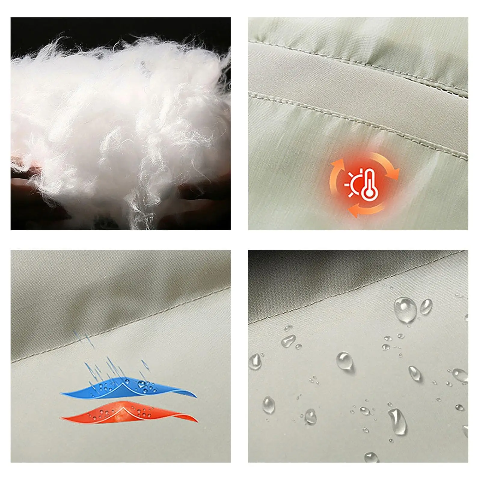 Winter Cotton Jackets For Women Thick Padded Puffer Coats Trendy Korean Style Couple Stand Collar Down Jacket Solid Plus Size - Image 5