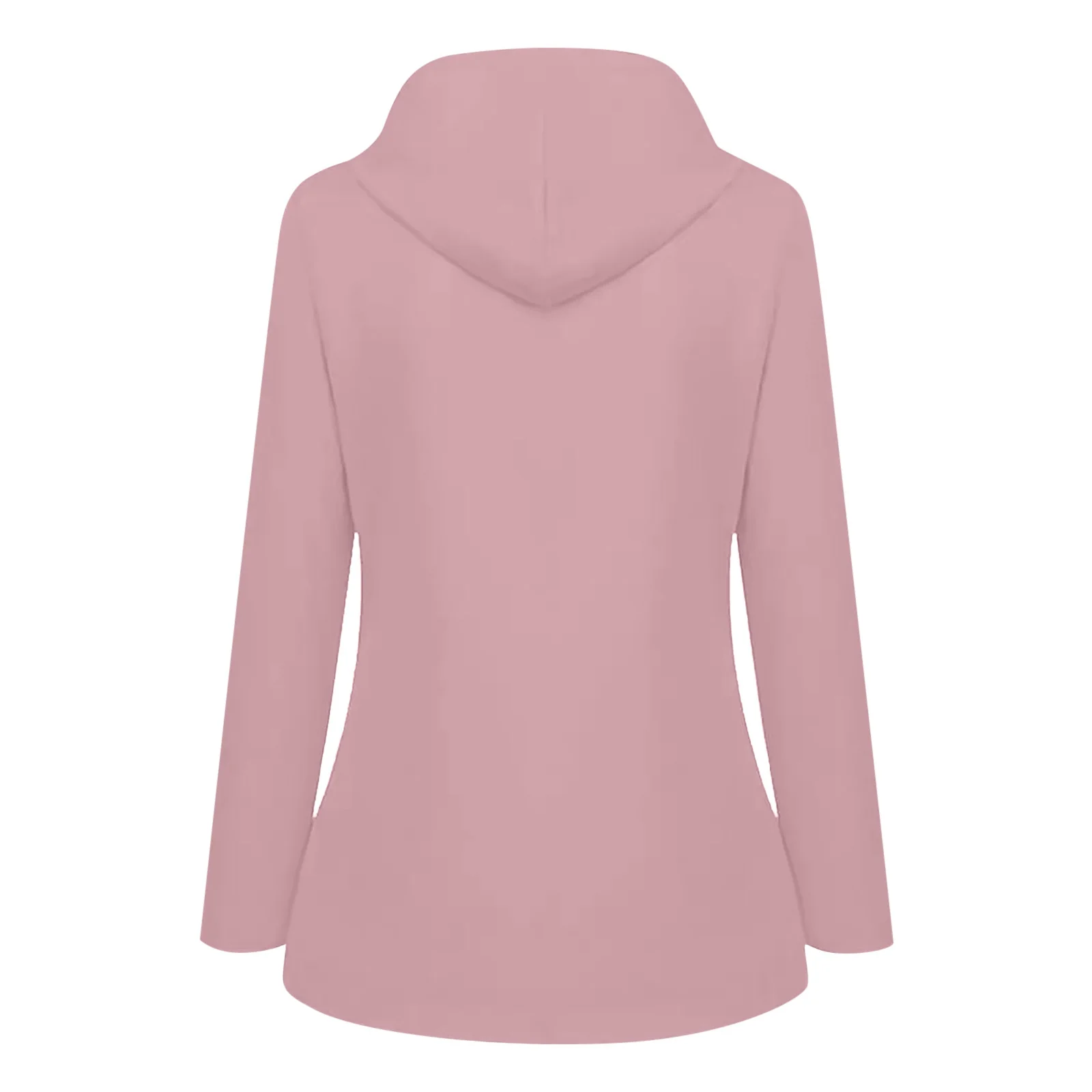 Women's Thick Plush Coats Autumn Winter Outdoor Warm Cotton Zipper Long Sleeve Jackets Solid Plus Size Anoraks Zipper Sweatshirt - Image 2